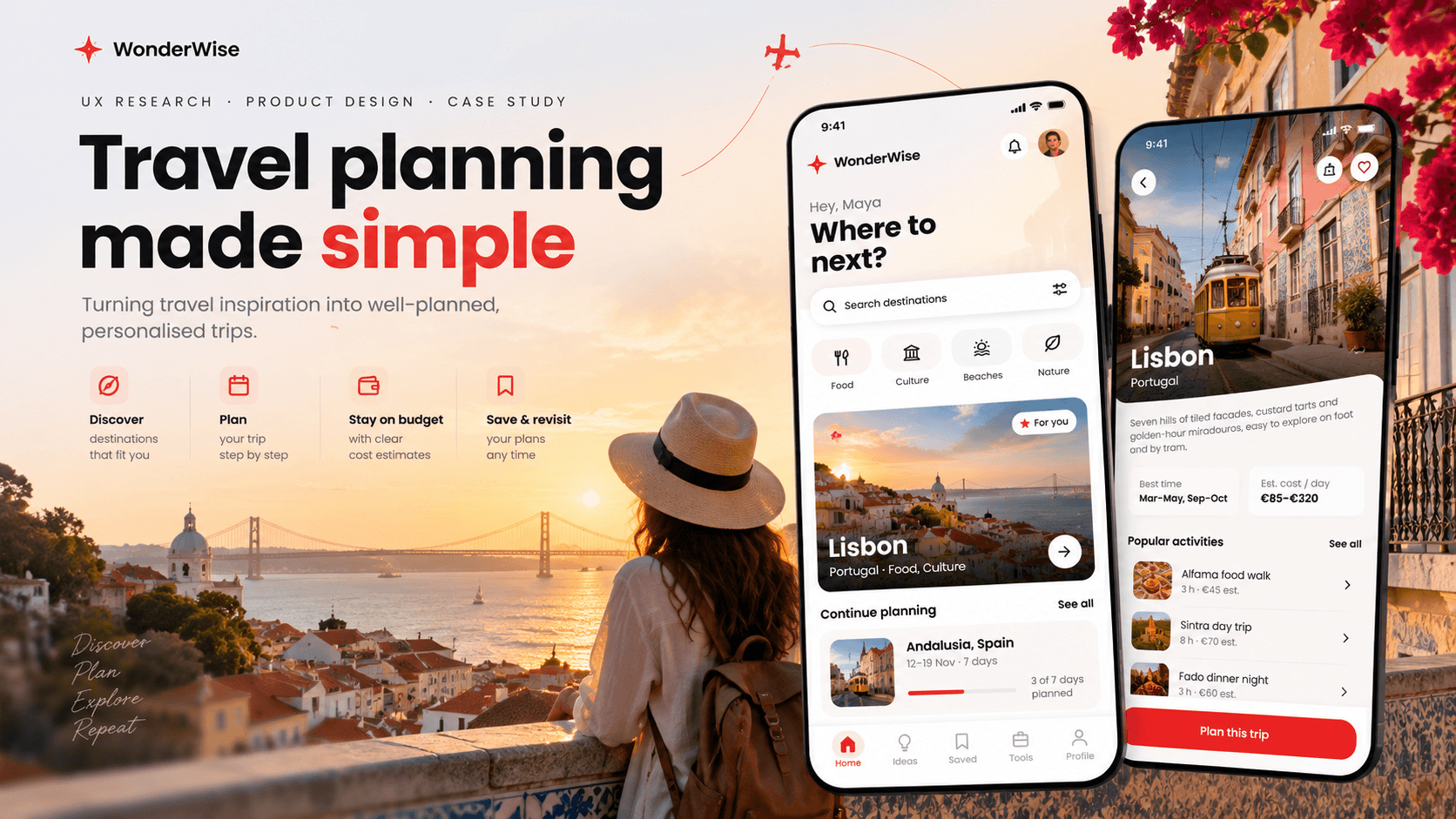 WonderWise Booking App project preview